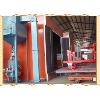 全自动打砂房刮板回砂除尘净化设备